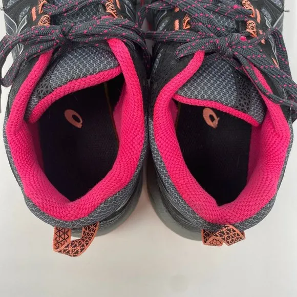 Asics Gel-Adventure 7 Women's Running Shoes Pink/Grey/Orange Size 7, 1012A477