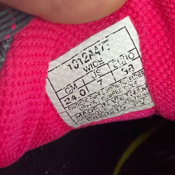 Asics Gel-Adventure 7 Women's Running Shoes Pink/Grey/Orange Size 7, 1012A477