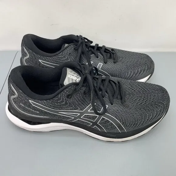 Asics Gel Cumulus 24 Sneakers Shoes Running Training Athletic Gray Mens 10W Wide