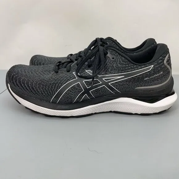 Asics Gel Cumulus 24 Sneakers Shoes Running Training Athletic Gray Mens 10W Wide