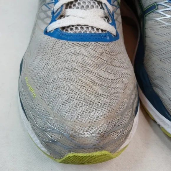 Asics Gel-Nimbus 18 Mens Size 14 Blue grey Lace Up