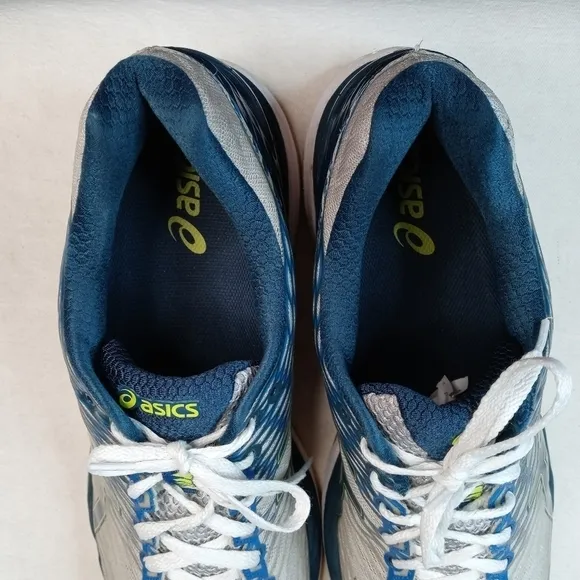 Asics Gel-Nimbus 18 Mens Size 14 Blue grey Lace Up