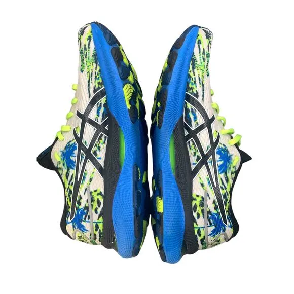 ASICS Gel-Nimbus 24 Running Shoes - Men’s Size US 7 (EU 40) - Yellow/Blue Print