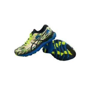 ASICS Gel-Nimbus 24 Running Shoes - Men’s Size US 7 (EU 40) - Yellow/Blue Print