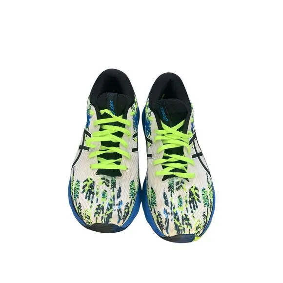 ASICS Gel-Nimbus 24 Running Shoes - Men’s Size US 7 (EU 40) - Yellow/Blue Print