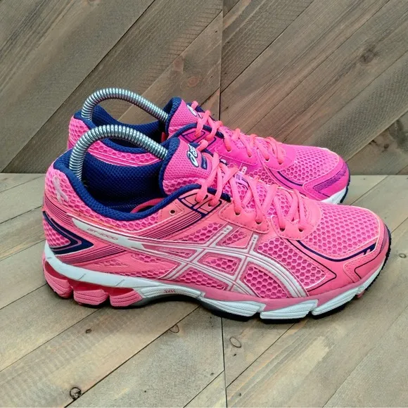 Asics GT 1000 Breast Cancer Awareness Themed Running Sneakers Womens Size 8 Pink