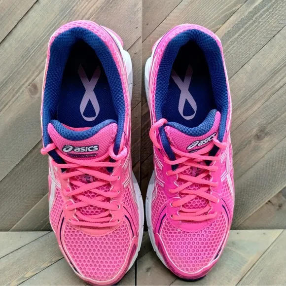 Asics GT 1000 Breast Cancer Awareness Themed Running Sneakers Womens Size 8 Pink