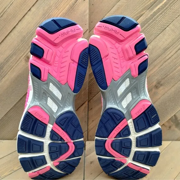 Asics GT 1000 Breast Cancer Awareness Themed Running Sneakers Womens Size 8 Pink