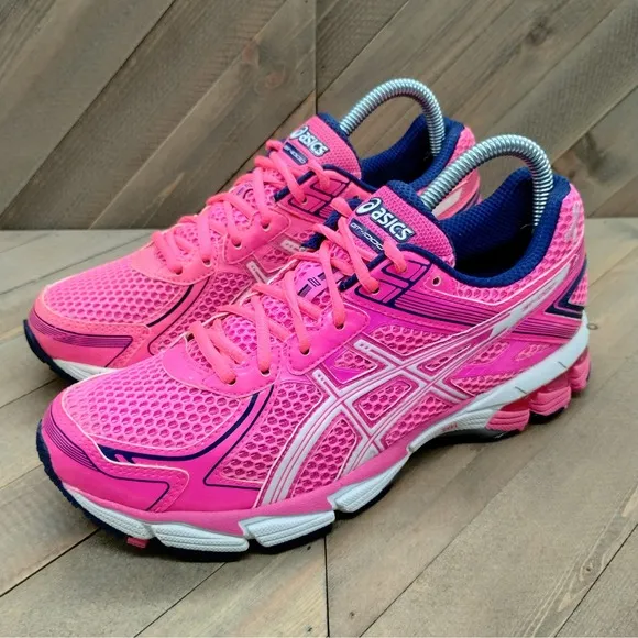 Asics GT 1000 Breast Cancer Awareness Themed Running Sneakers Womens Size 8 Pink