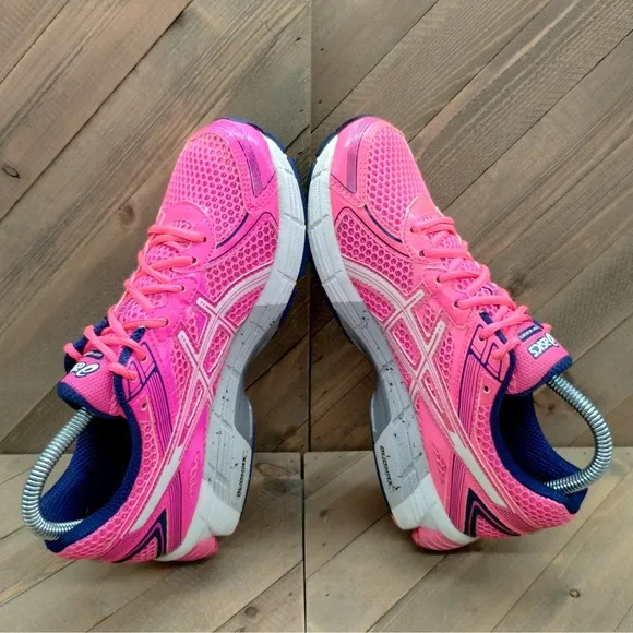 Asics GT 1000 Breast Cancer Awareness Themed Running Sneakers Womens Size 8 Pink
