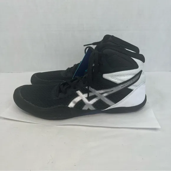 ASICS Matflex 6 Wrestling Shoes Athletic Sneakers Item 1081A021 Black Men 7 NEW