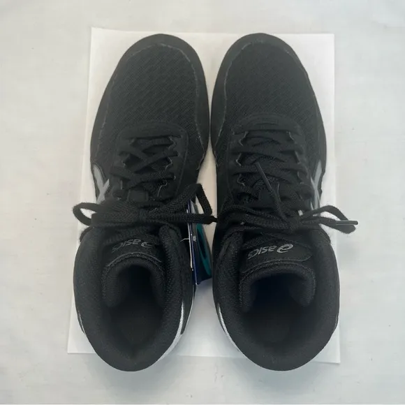 ASICS Matflex 6 Wrestling Shoes Athletic Sneakers Item 1081A021 Black Men 7 NEW