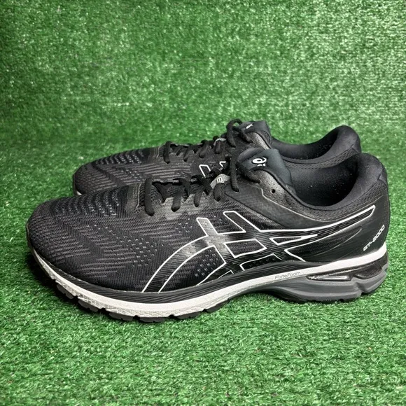 Asics Mens GT 2000 8 Black Running Shoes Sneakers Size 12 4E Extra Wide