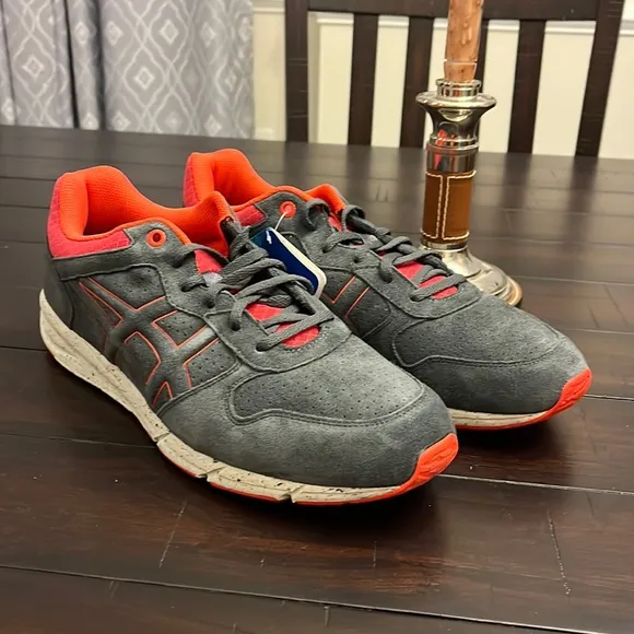 ASICS Shaw Runner shoes sneakers H593L 1616 grey new Mens Size 12.5