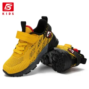 Baasploa Children's Sports Shoes New Casual Lightweight Mesh Breathable Running Shoes Kids Outdoor Fashion Non-slip Sneakers