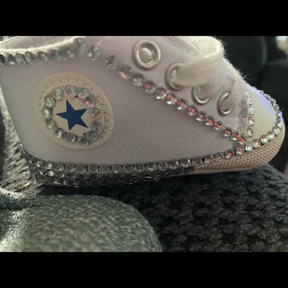 Baby “Mini-Me” Bedazzled AllStars Converse
