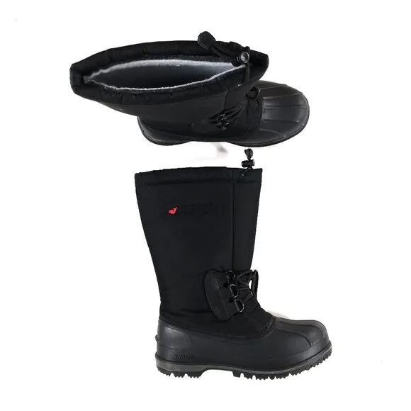 Baffin Klondike Insulated Winter Snow Boots Mens Size 10 Black