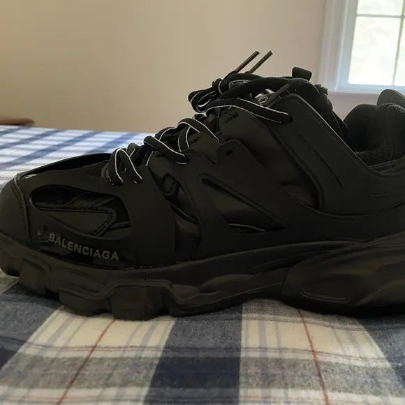 Balenciaga Track Shoes Black/White