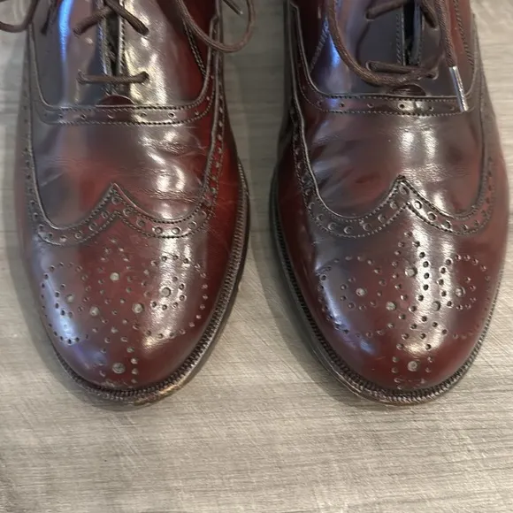 Bally Wingtip Ledar-01 Lace Uo Oxfords - 6.5 (US)