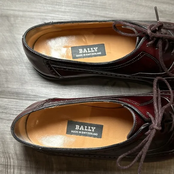 Bally Wingtip Ledar-01 Lace Uo Oxfords - 6.5 (US)