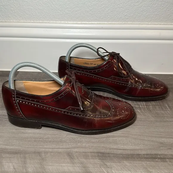 Bally Wingtip Ledar-01 Lace Uo Oxfords - 6.5 (US)