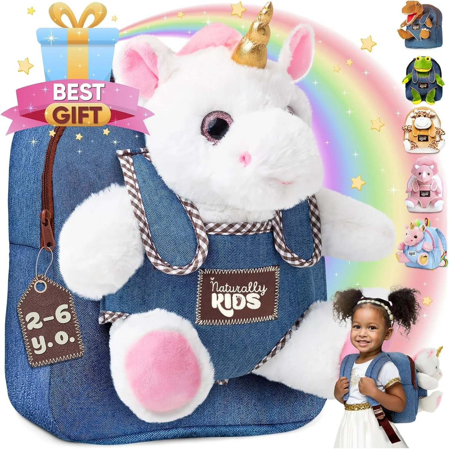 Bark-tastic Toddler Backpack: Where Stuffed Dogs Meet Tiny Humans!