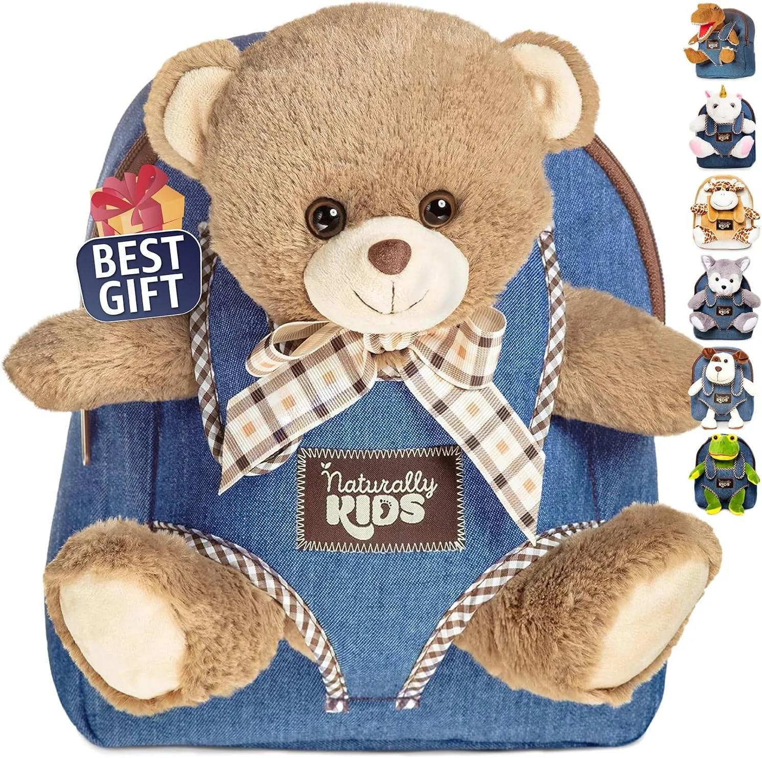 Bark-tastic Toddler Backpack: Where Stuffed Dogs Meet Tiny Humans!