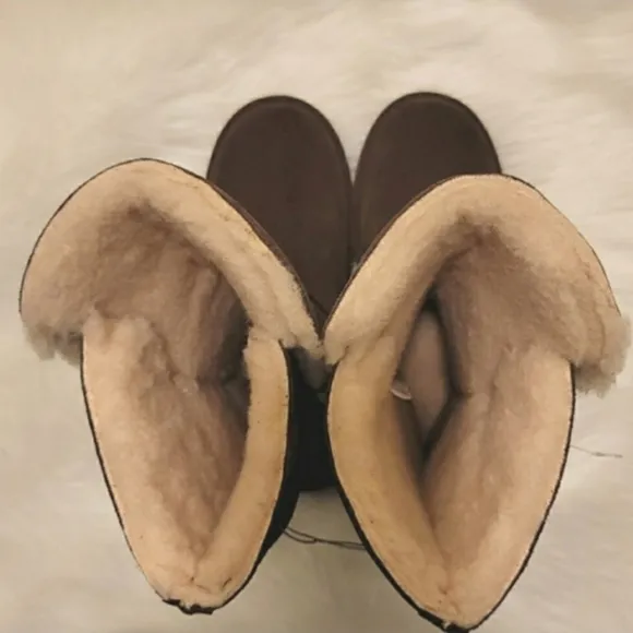 Bearpaw Amie Tall Winter Boots Dark Brown