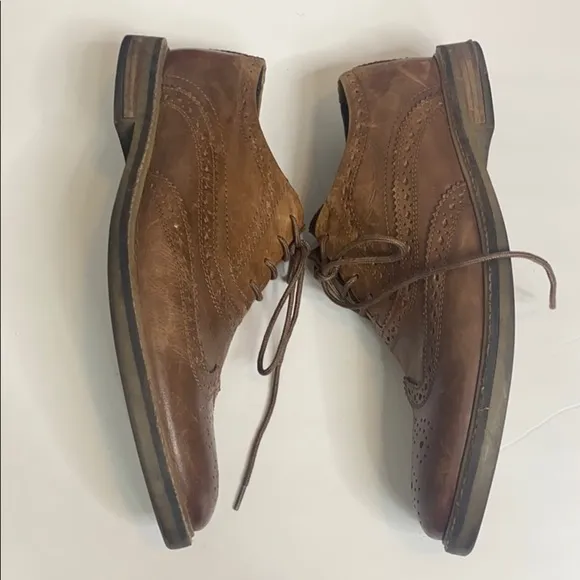 Ben Sherman Brown Oxford Shoes Size 9