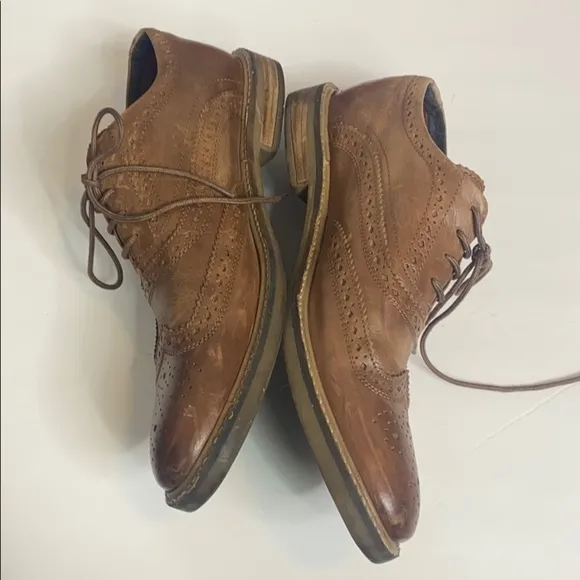 Ben Sherman Brown Oxford Shoes Size 9