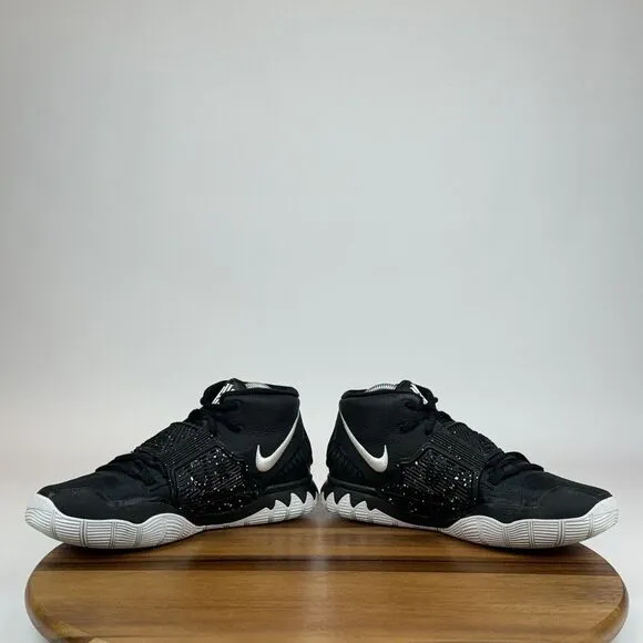 Big Kids Nike Kyrie 6 Black Athletic Mid Basketball Sneakers Shoes Size 7 Y GUC‎