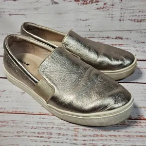 Birdies The Swift metallic gold sneakers