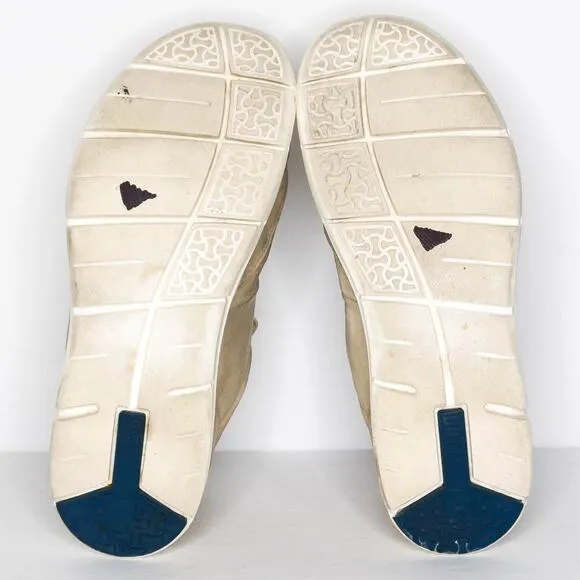 Birkenstock Women's Sneakers Comfort Shoes Leather Lace READ Size 40 9 9.5 | AD