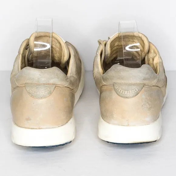 Birkenstock Women's Sneakers Comfort Shoes Leather Lace READ Size 40 9 9.5 | AD