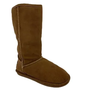 Bjorndal Carmel Colored Suede Sherpa Lined Boots UGG Style Size 8