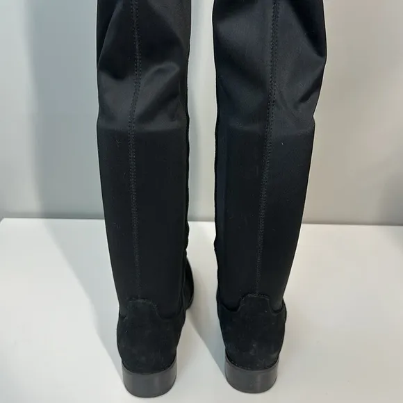 Blondo Black Suede Waterproof Velma Over The Knee Boots Size 6