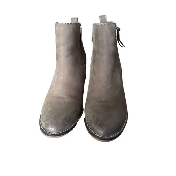 Blondo Waterproof Nubuck Ankle Boots Size 8 1/2