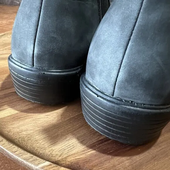 Blundstone Women's 7.5 1971 Chelsea Boots Leather Rustic Black Shoes