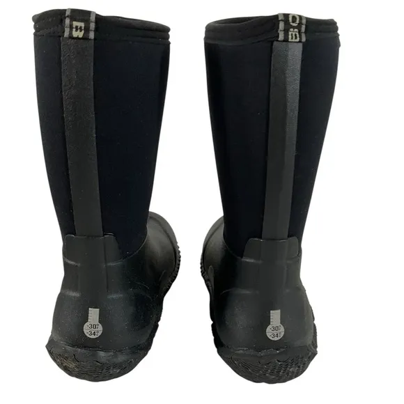 BOGS Classic High No Handle Insulated Waterproof Winter Boots Unisex Youth 7