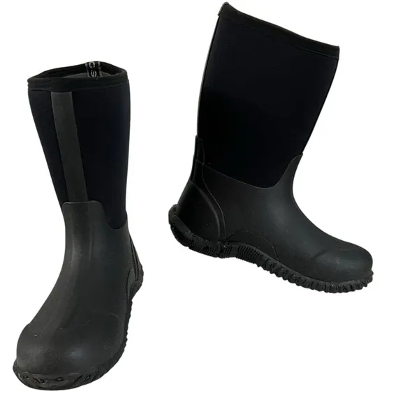 BOGS Classic High No Handle Insulated Waterproof Winter Boots Unisex Youth 7