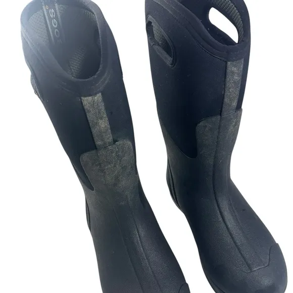 BOGS Men's Ultra High Tall Insulated Waterproof Work Rain Boots Black Size 7