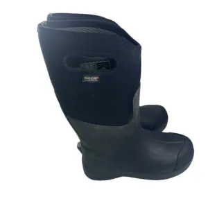 BOGS Men's Ultra High Tall Insulated Waterproof Work Rain Boots Black Size 7