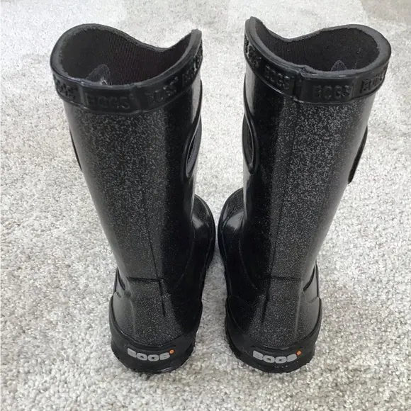 BOGS Rainboot Glitter Girls | Size 8