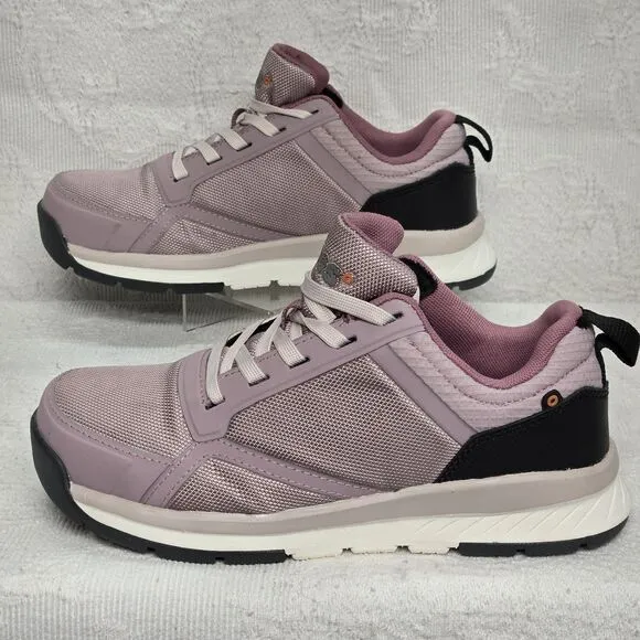 BOGS Sandstone Pink Low Composit Steel Toe Industrial Work Boots Women Shoe 7