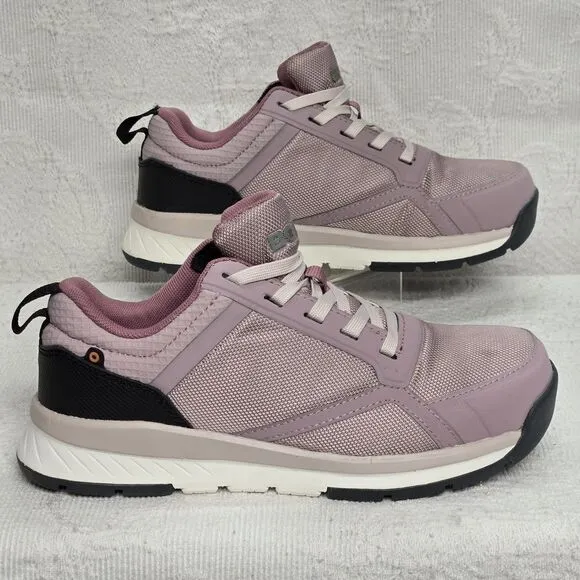 BOGS Sandstone Pink Low Composit Steel Toe Industrial Work Boots Women Shoe 7
