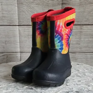 BOGS Tye-Dye Winter Boots, Kids Size 13, Great Condition