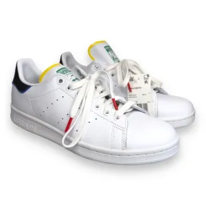 Boys Adidas Stan Smith Sneakers Kicks Tennis Shoes Footwear Sportswear White NWT