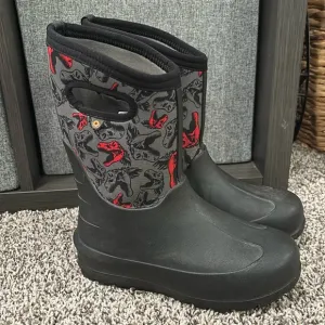 Boys Bogs Neo-Classic Dino Boots Size 4