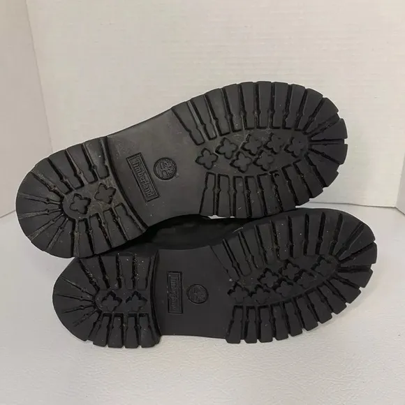 Boys Size 2 Timberland Black Nubuck 6 Primaloft Premium Waterproof Boots