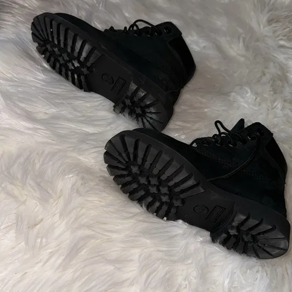 Boys Timberland 6in Waterproof Boots Black